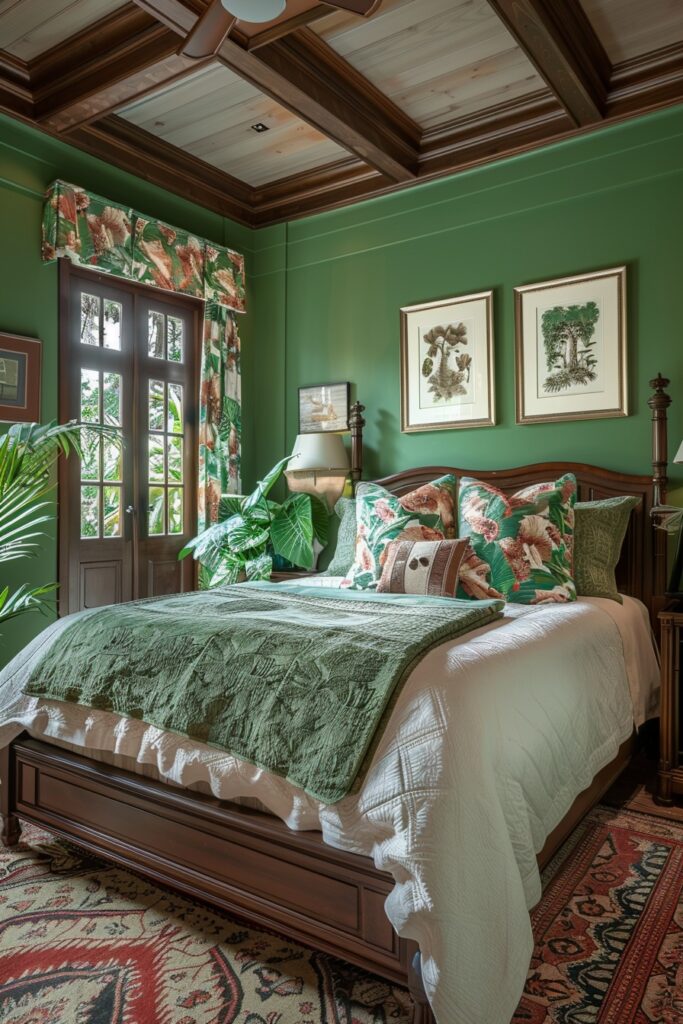 Verdant Luxury Boudoir