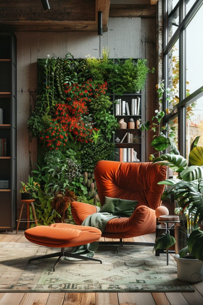 Vertical Gardens in Small Living Rooms