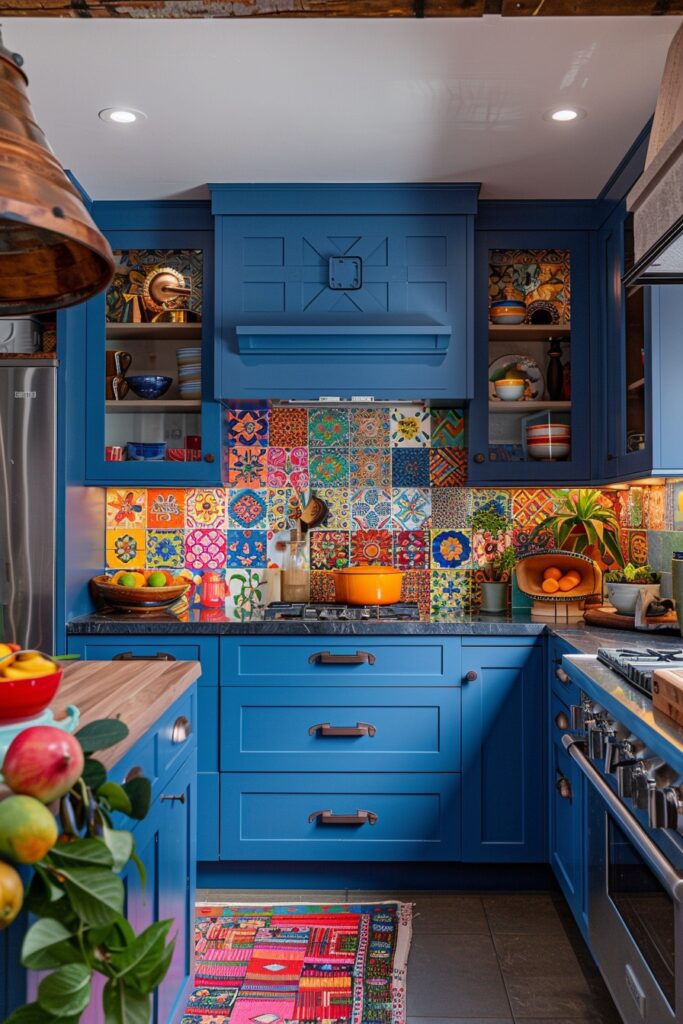 Vibrant Boho Backsplash Ideas