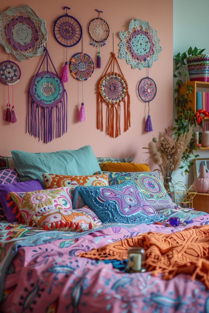 Vibrant Dream Catcher Creations