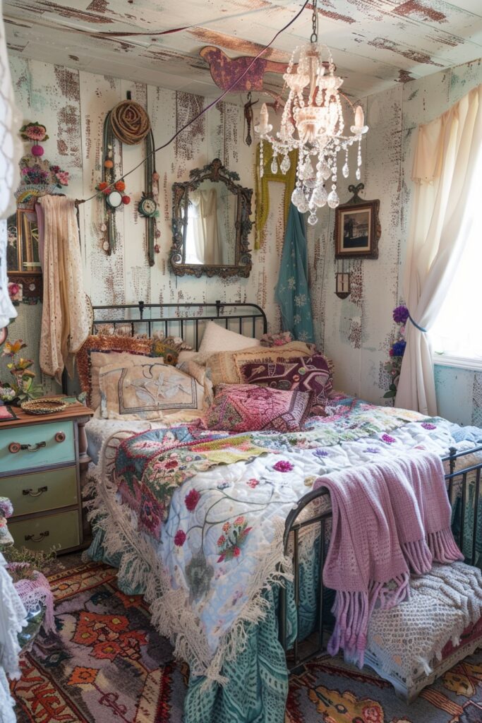 Vintage Boho Chic Room