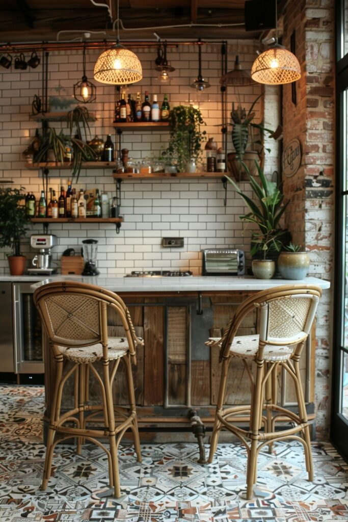 Vintage French Café Style