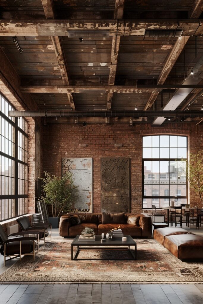 Warehouse Loft Living Area