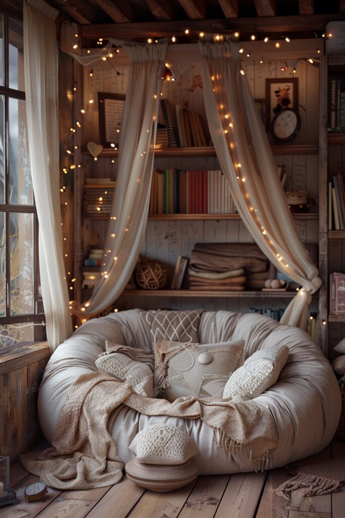 Whimsical Boho Reading Alcove