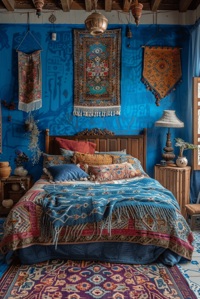 Cool Azure Bedroom Retreat