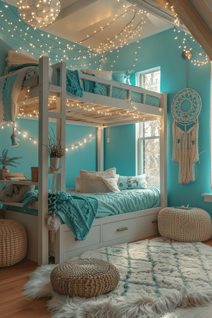 Turquoise Teen Dream Room