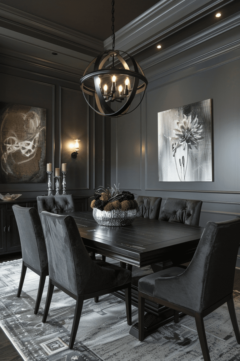 29 Dark Home Decor Ideas: Embrace Elegance And Mystery In Your Space