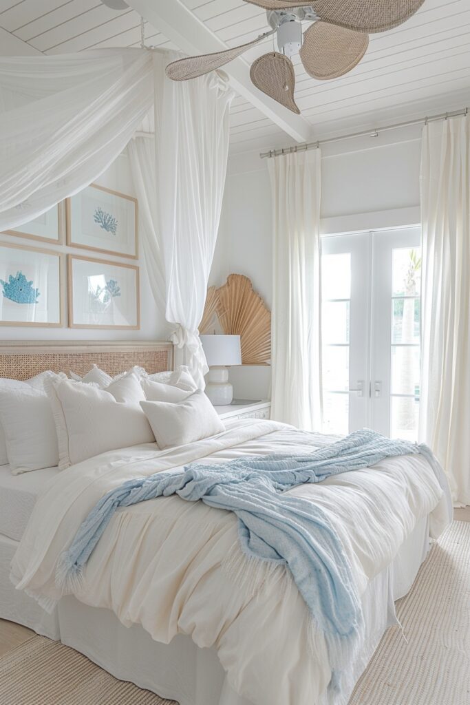 Airy Coastal Boho Breeze Room