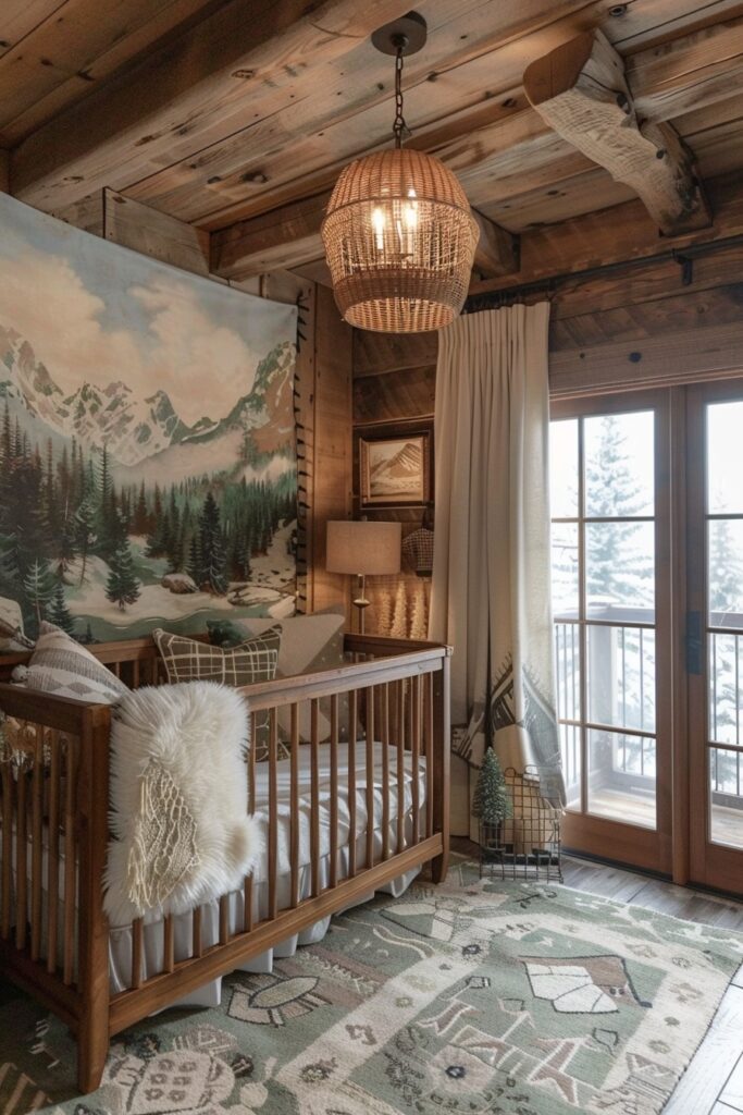 Alpine Escape Boho Nursery