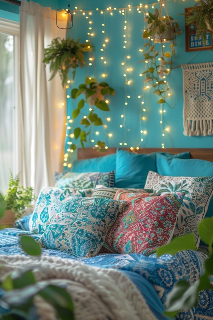 Aqua Refresh Boho Dorm