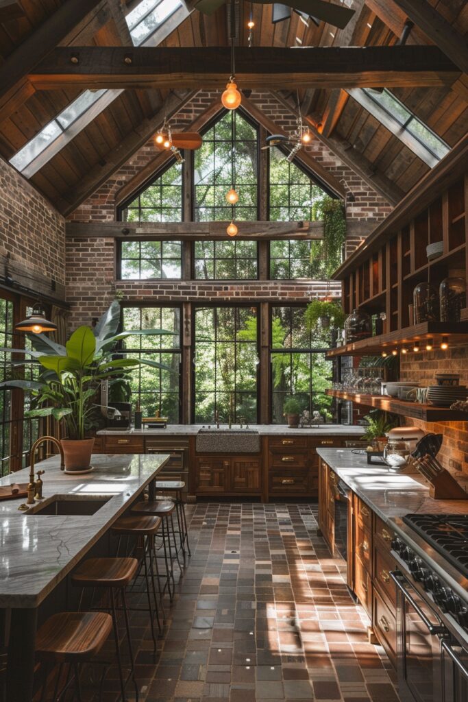 Architecturally Inspired Grand Kitchens