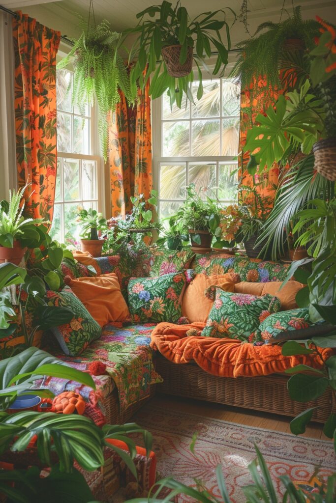 Bohemian Tropical Oasis