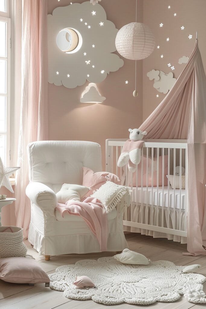 Calming Pink Nurseries