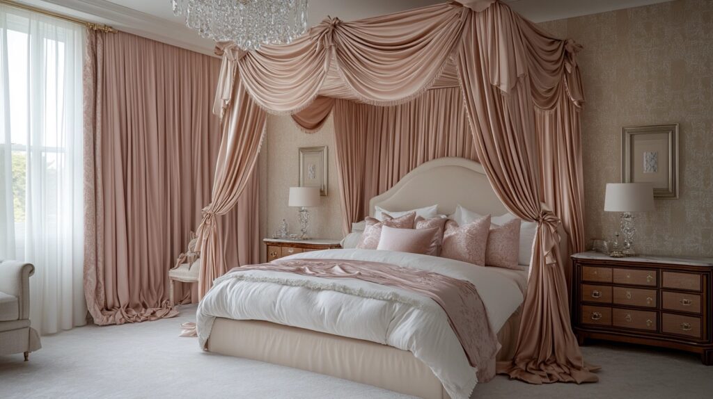 Canopy Bed With Curtains