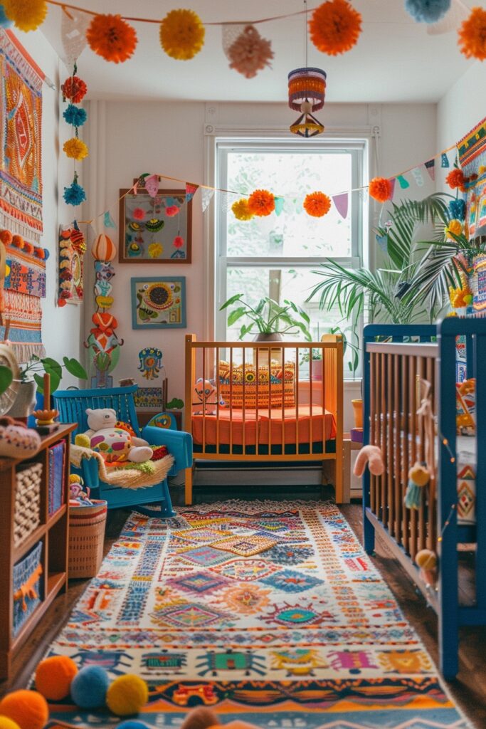 Celebratory Boho Nursery Fest