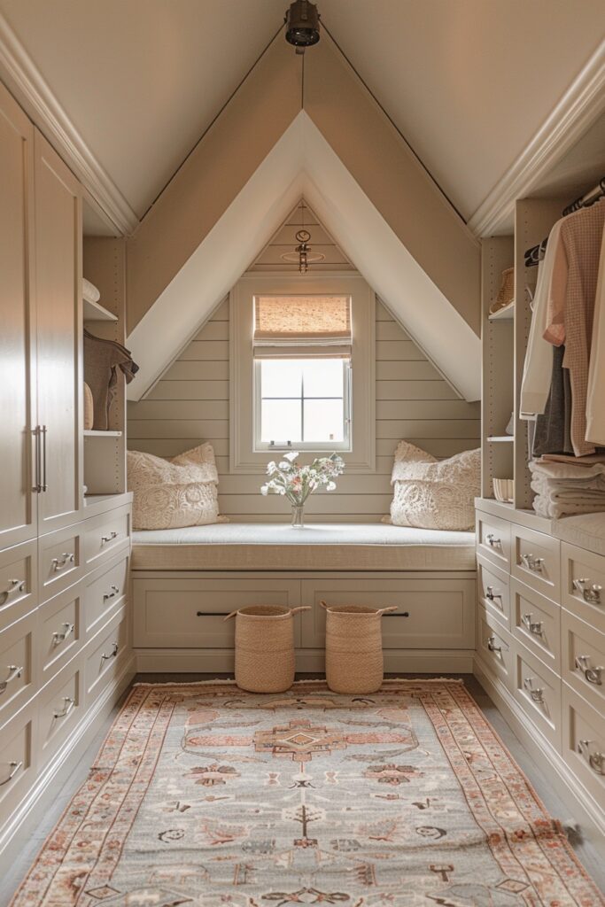 Chic Attic Dressing Area