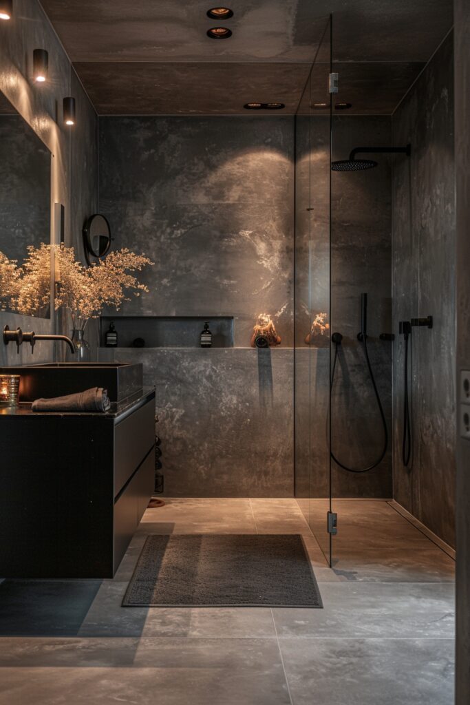 Chic Concrete Urban Bath