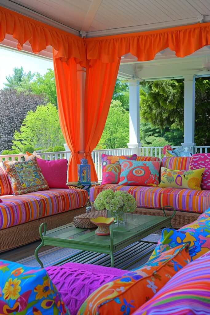 Colorful Canopy Retreat