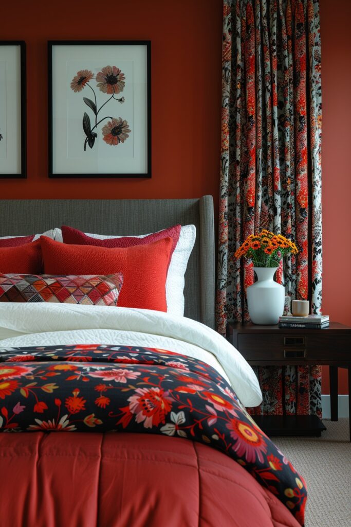 Colorful Urban Bedroom Spaces