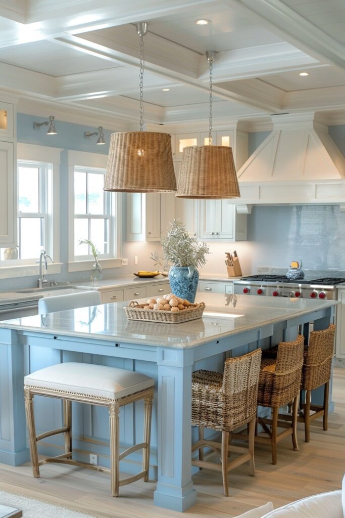 Contemporary Beach Kitchens