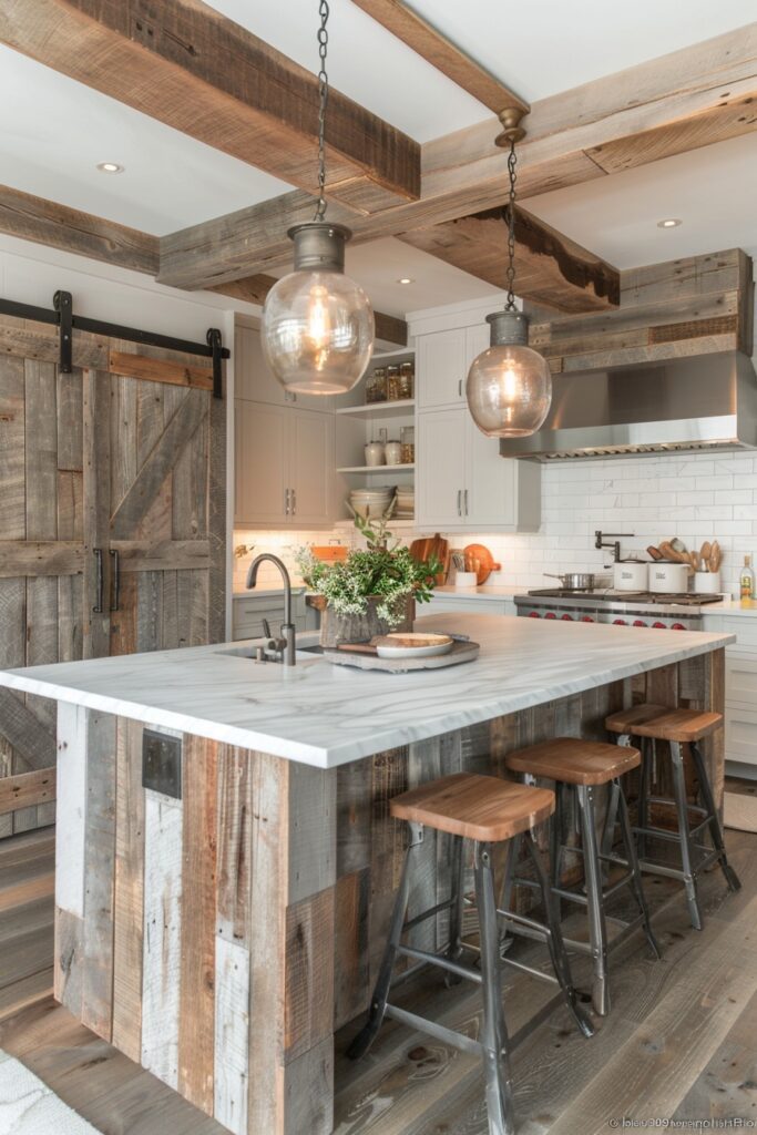 Contemporary Farmhouse Kitchens