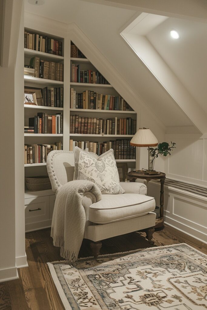 Cozy Attic Reading Alcove