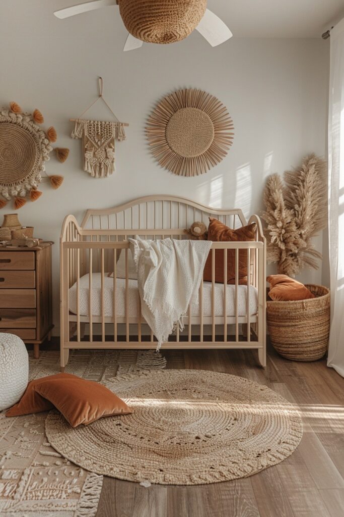 Desert-Inspired Boho Nursery