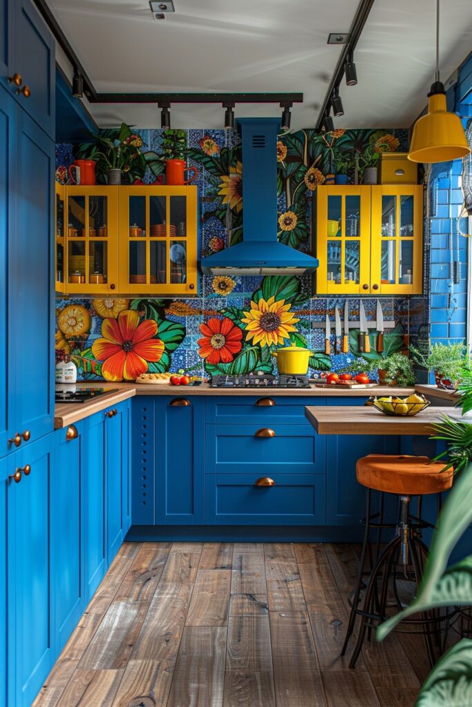 Dynamic Eclectic Kitchen Style