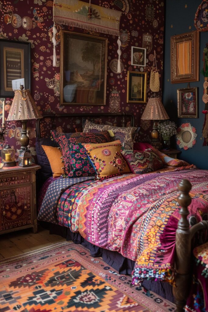 Dynamic Patterned Gypsy Boho Quarters