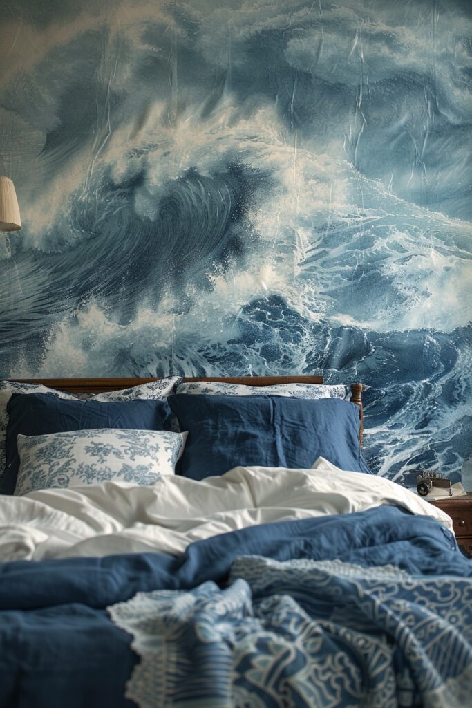 Dynamic Wave Boho Room