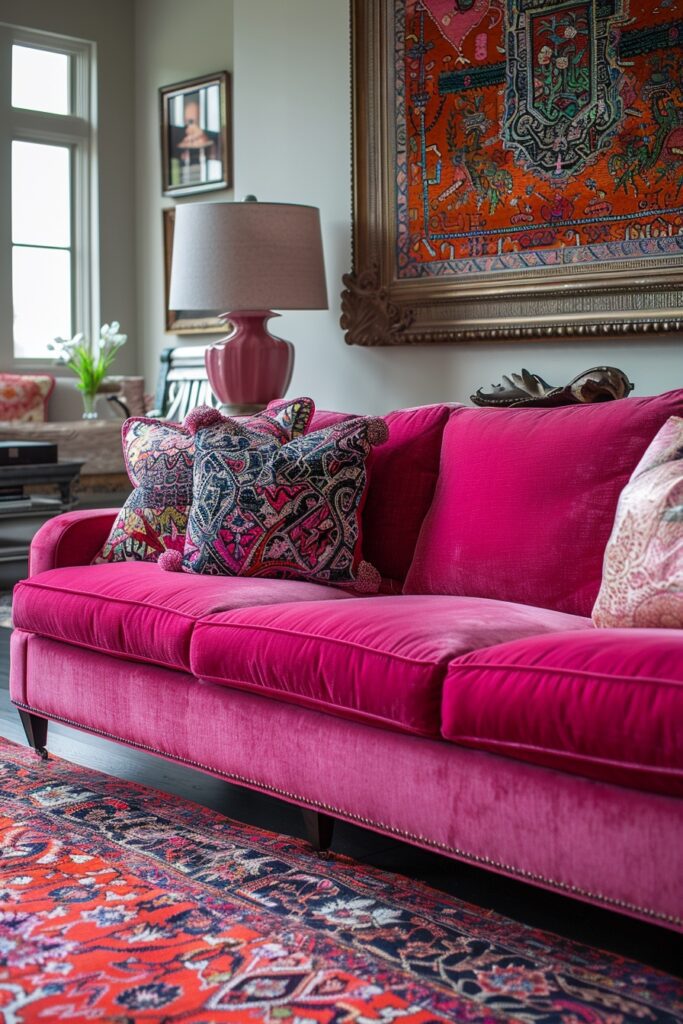 Eclectic Pink Lounges