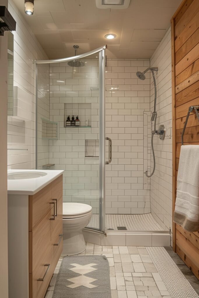 Efficient Layout for Small Bathrooms