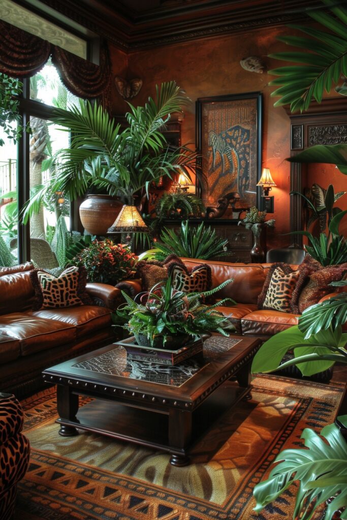 Exotic Safari Themed Rooms