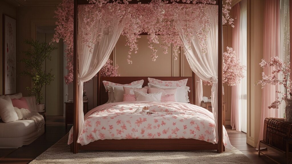 Girls Bed With Canopy