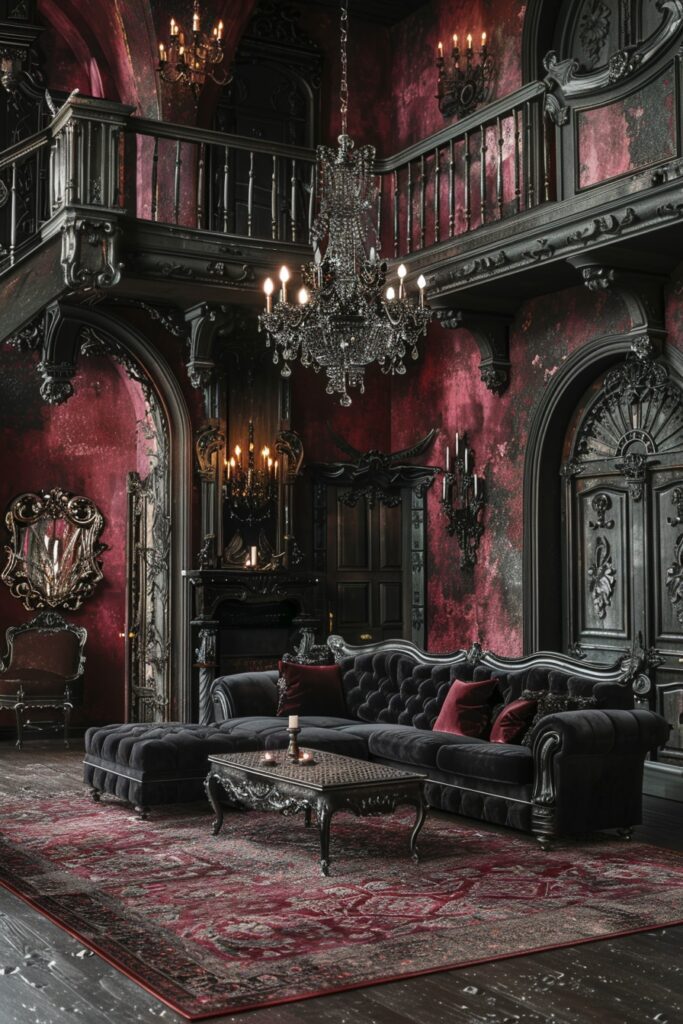 29 Dark Maximalism Ideas To Create A Stunning Effect