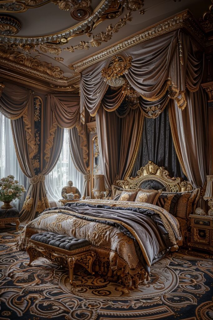 Grand Baroque Bedroom