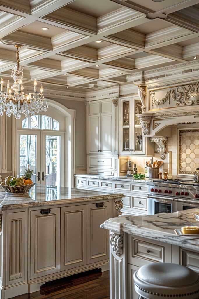 Intricately Detailed Luxury Kitchens