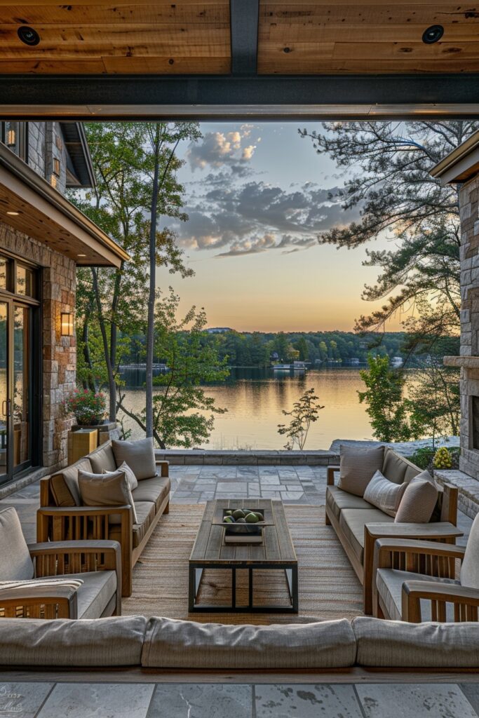 Lakeside Relaxation Area