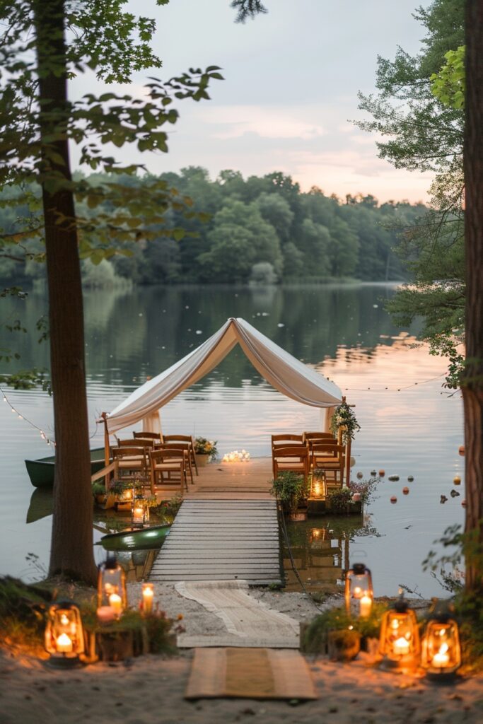 Lakeside Wedding Serenity