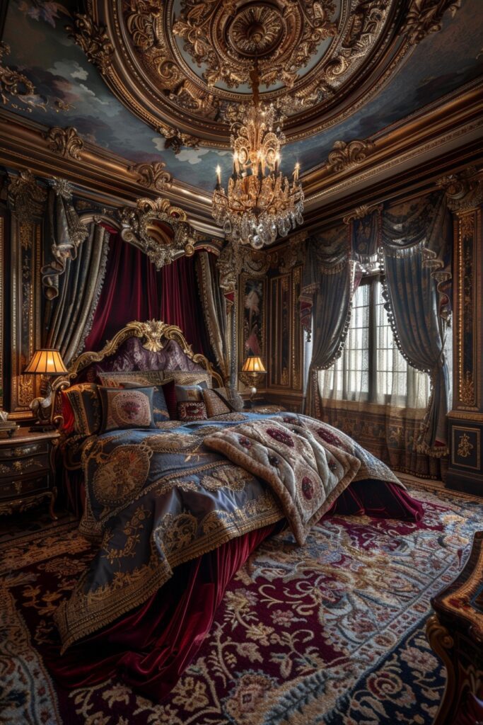 Lavish Baroque Bedroom