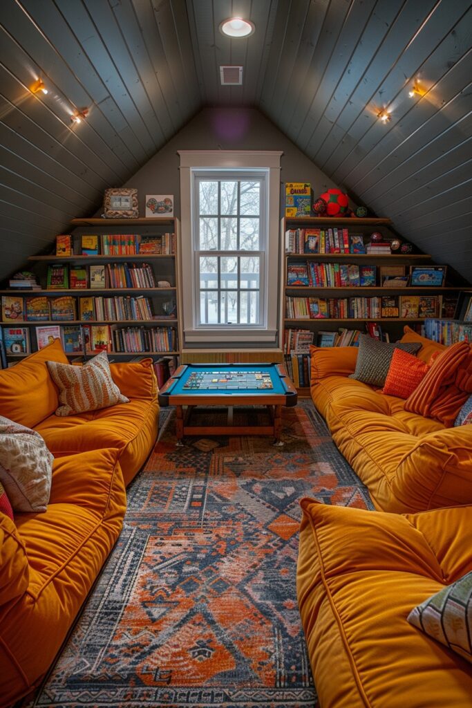 Lively Attic Game Zone