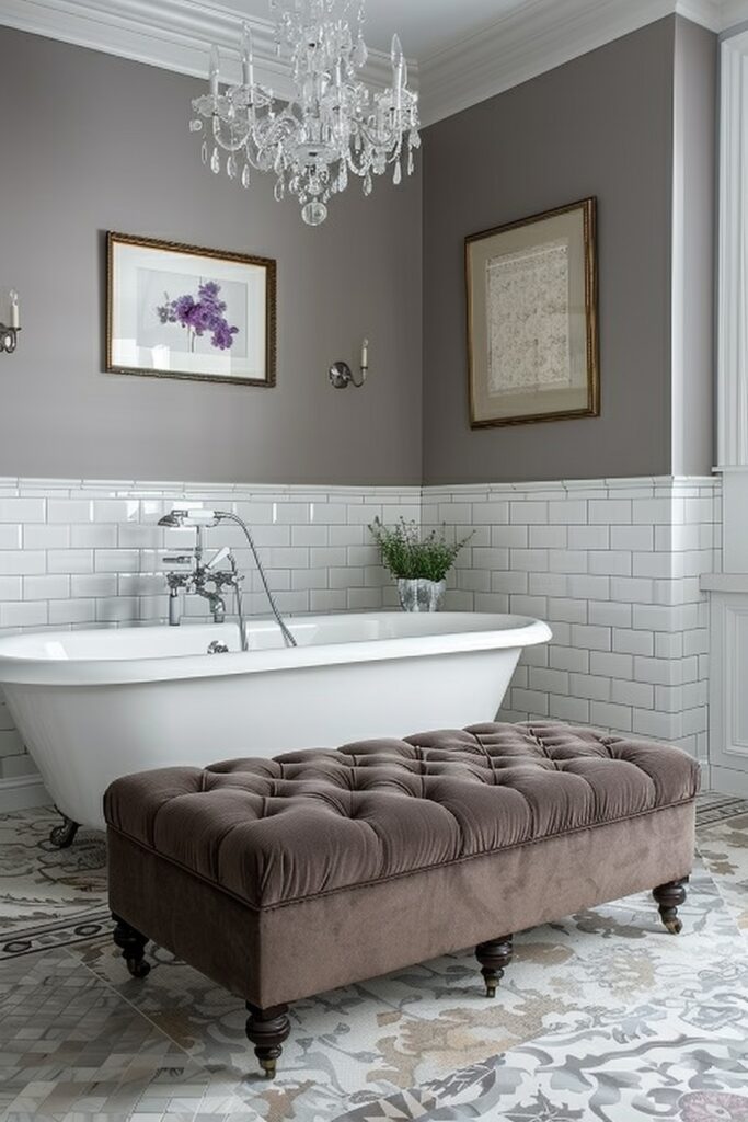 Luxurious Textured Urban Bath