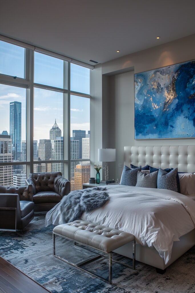 Luxury High-Rise Urban Bedrooms