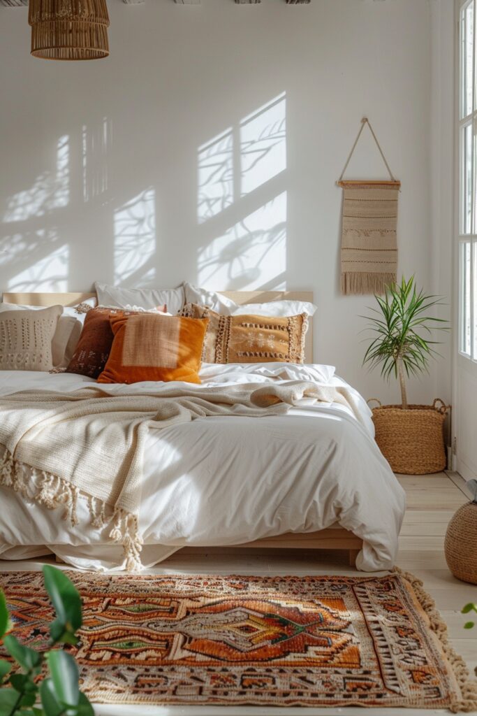 Minimalist Gypsy Boho Bedroom Oasis