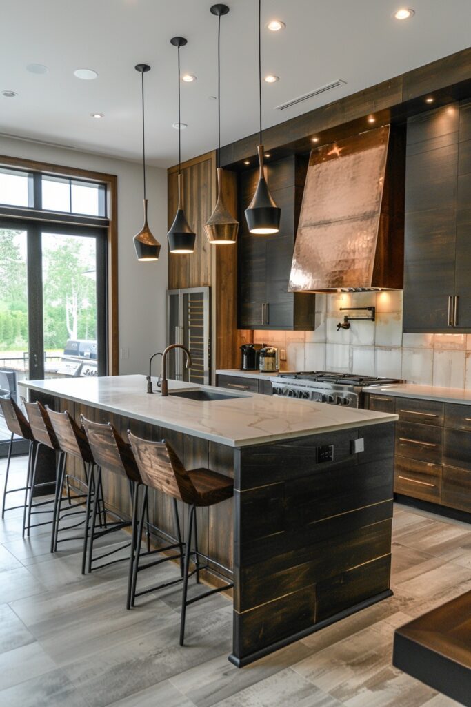 Mixed Metals in Modern Kitchen Styling