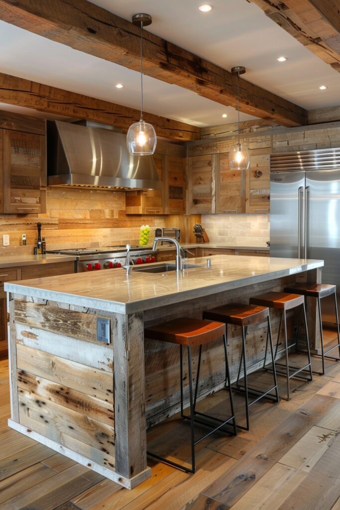 Modern Rustic Kitchens