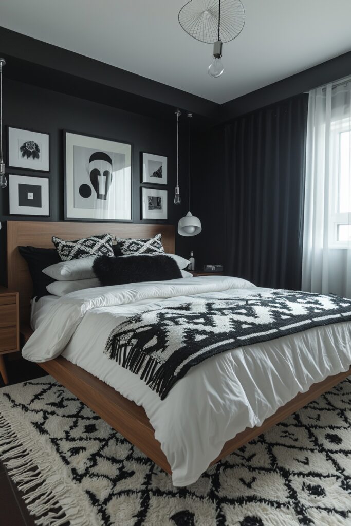 Monochrome Urban Bedroom Designs