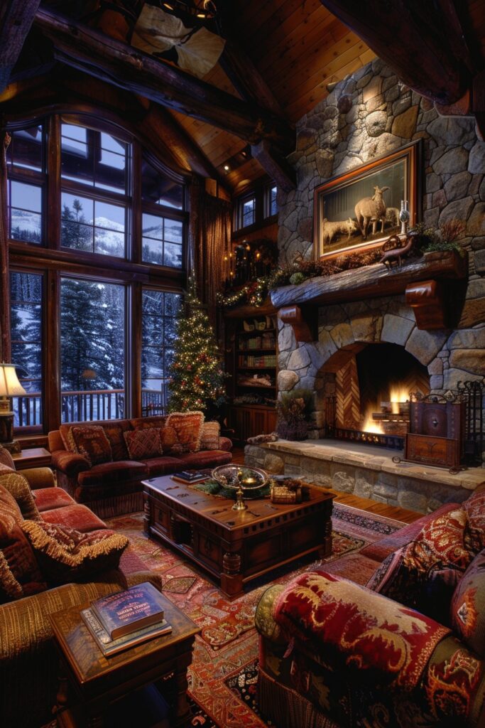 Mountain Lodge Ambiance