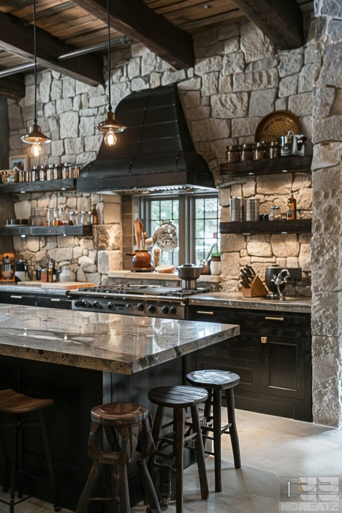 Natural Stone Elegance Kitchens