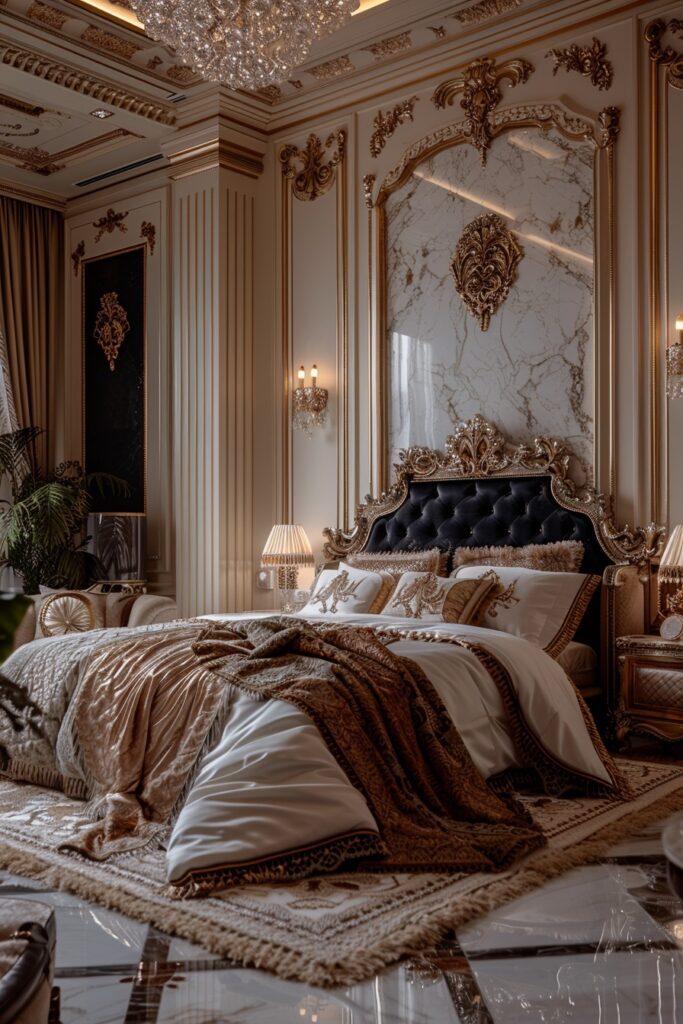 Opulent Detailing Bedroom